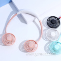 Rechargeable 1200mah Usb Hanging Mini Neck Fan